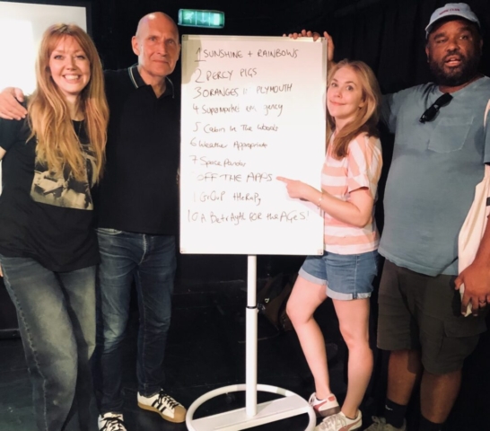 (L-R) Katharine Bennett-Fox, Phil Whelans, Naomi Petersen, Mike Orton-Toliver